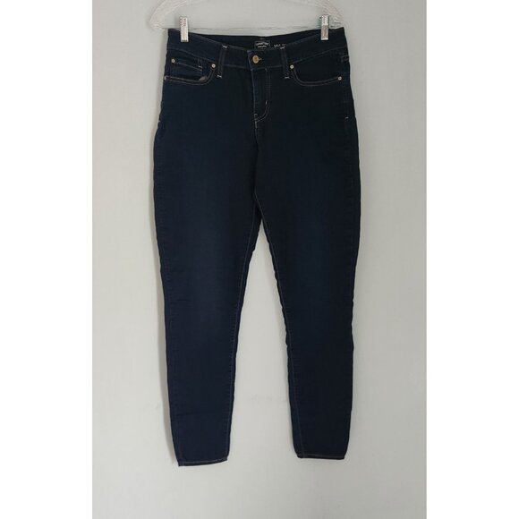 Levi Strauss Signature Gold Jeans Mid-Rise Skinny Blue Denim Womens W30 I32 EUC‎ - Picture 7 of 12